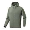 Taqqpue Hoodies for Men Solid Color Full Zip Up Fleece Warm Thick Jackets Outwear Fall Winter Sport Heavyweight Sherpa Lined Jacket Coat with Pockets
