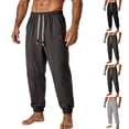 thumbnail image 1 of Taqqpue Ice Silk Mesh Casual Pants For Men Drying Thin Pants Loose, 1 of 7