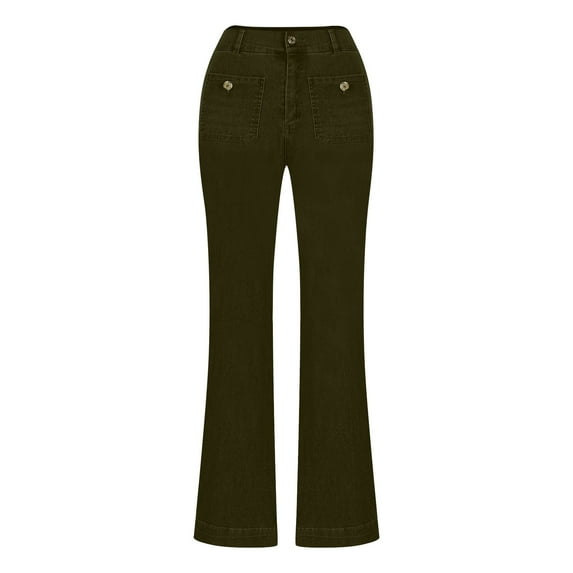 Taqqpue Jeans Pants for Women High Waisted Boyfriend Jeans Wide Leg Trendy Casual Denim Pants Summer Bottom