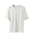 thumbnail image 1 of Taqqpue Kid's Short Sleeve T-Shirt Girls' Cotton Tee Crewneck Boys' T-Shirts Solid Color Dry Fit Athletic Plus Size Tops 3-16 Years, 1 of 5