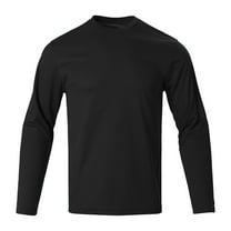 Taqqpue Long Sleeve Shirts for Men Sun Protection Lightweight Quick Dry Moisture Wicking Running Jogging Athletic Workout Tee Shirt