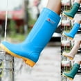 thumbnail image 1 of Taqqpue Men Women's Tall Waterproof Rain Boot Outdoor Garden Shoes Mid Height Rain Shoes for Outdoor Gardening Work Walking for Women Men, 1 of 5