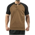 thumbnail image 1 of Taqqpue Men's T Shirts Short Sleeve V Neck Summer Casual Shirts Moisture Wicking Soft Comfort Relaxed Fit Shirt Classic Athletic Tee Top, 1 of 7