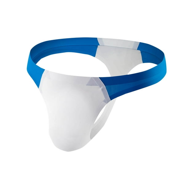 Taqqpue Men's Striped Thong Underwear – Sexy Low Rise G-String Briefs, Breathable & Stretchable T-Back Lingerie for Men