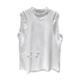 thumbnail image 1 of Taqqpue Men's Tank Top Cotton Muscle Workout Gym Shirts Moisture Wicking Lightweight Summer Casual Sleeveless Shirts, 1 of 5