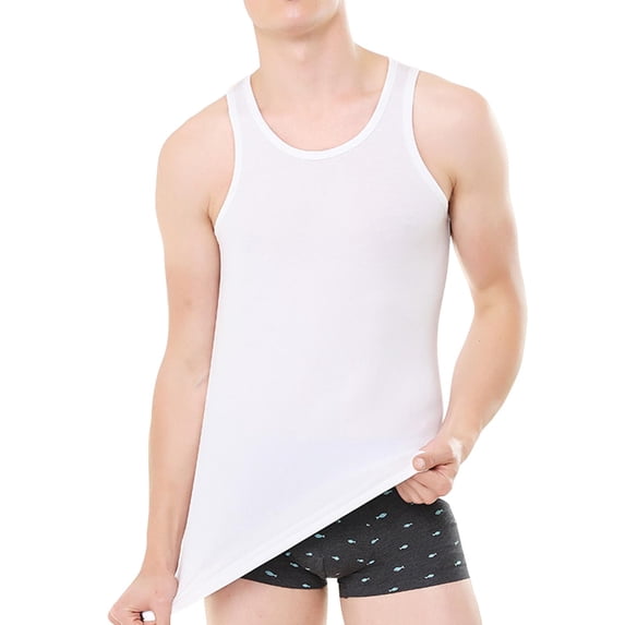 Taqqpue Men's Tank Top Soft Performance Muscle Shirt Summer Sleeveless Shirts Gym Workout Workout Running Tank