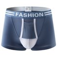 thumbnail image 1 of Taqqpue Men's Underwear Breathable Boxers Briefs Value Performance Stretch Mesh Support Pouch ComfortSoft Brief for Men, Moisture-Wicking Underwear, 1 of 9