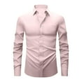 thumbnail image 1 of Taqqpue Mens Dress Shirts Long Sleeve Button Down Shirt Casual Collared Business Work Wedding Tops with Pocket S-3XL, 1 of 5