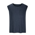 thumbnail image 1 of Taqqpue Mens Workout Tank Tops Sleeveless T Shirts Summer Casual Moisture Wicking Stretch Muscle Running Athletic Shirts with Pocket, 1 of 5