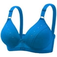thumbnail image 1 of Taqqpue Minimizer Bras for Women Full Coverage Unlined Lace Sexy No Underwire Bra Comfort Push Up Bras Soft Wireless Bralette, 1 of 7