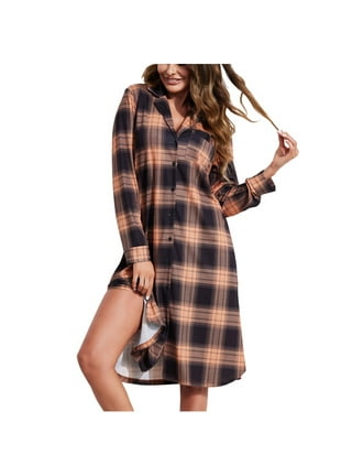 Womens Plus Size Nightshirts & Gowns in Womens Plus Pajamas & Loungewear