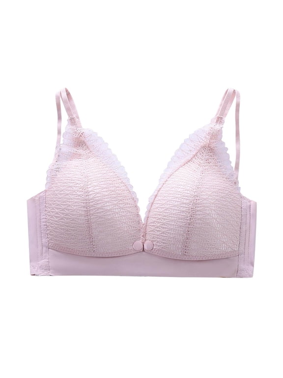Nursing Bras for Breastfeeding, Seamless Cotton Ultra Comfort Nursing Bra Classic Maternity Bra Nursing Bras for Women