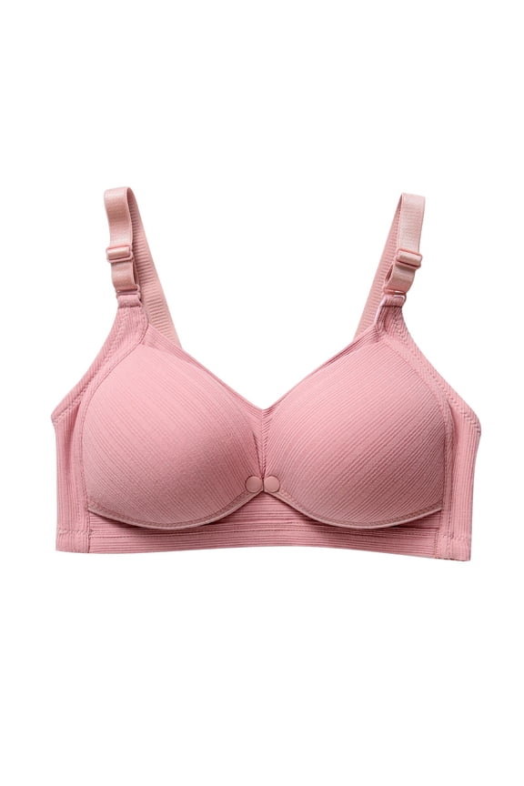 Nursing Bras for Breastfeeding, Seamless Cotton Ultra Comfort Nursing Bra Classic Maternity Bra Nursing Bras for Women