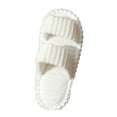 thumbnail image 1 of Taqqpue Open Toe Slippers for Women Indoor Cozy Memory Foam Slip On House Slides Shoes Gifts for Womens Mom, 1 of 4