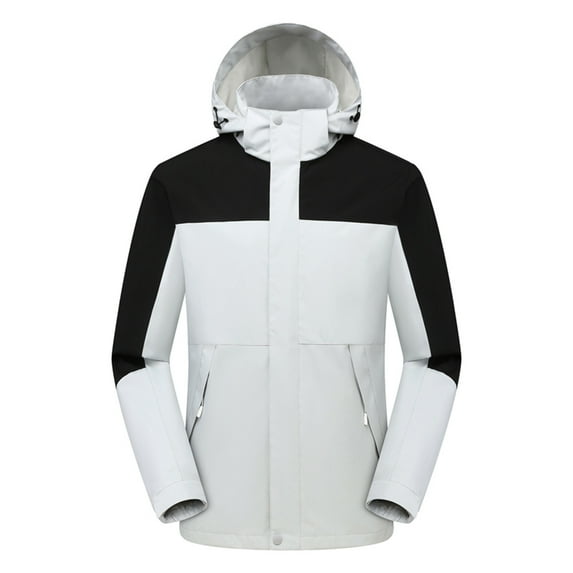 Taqqpue Plus Size Rain Jackets for Women Men Waterproof Lightweight Hooded Rain Coat Active Outdoor Lined Windbreaker Travel Jackets Mountaineering Suit Long Hooded Trench Coats