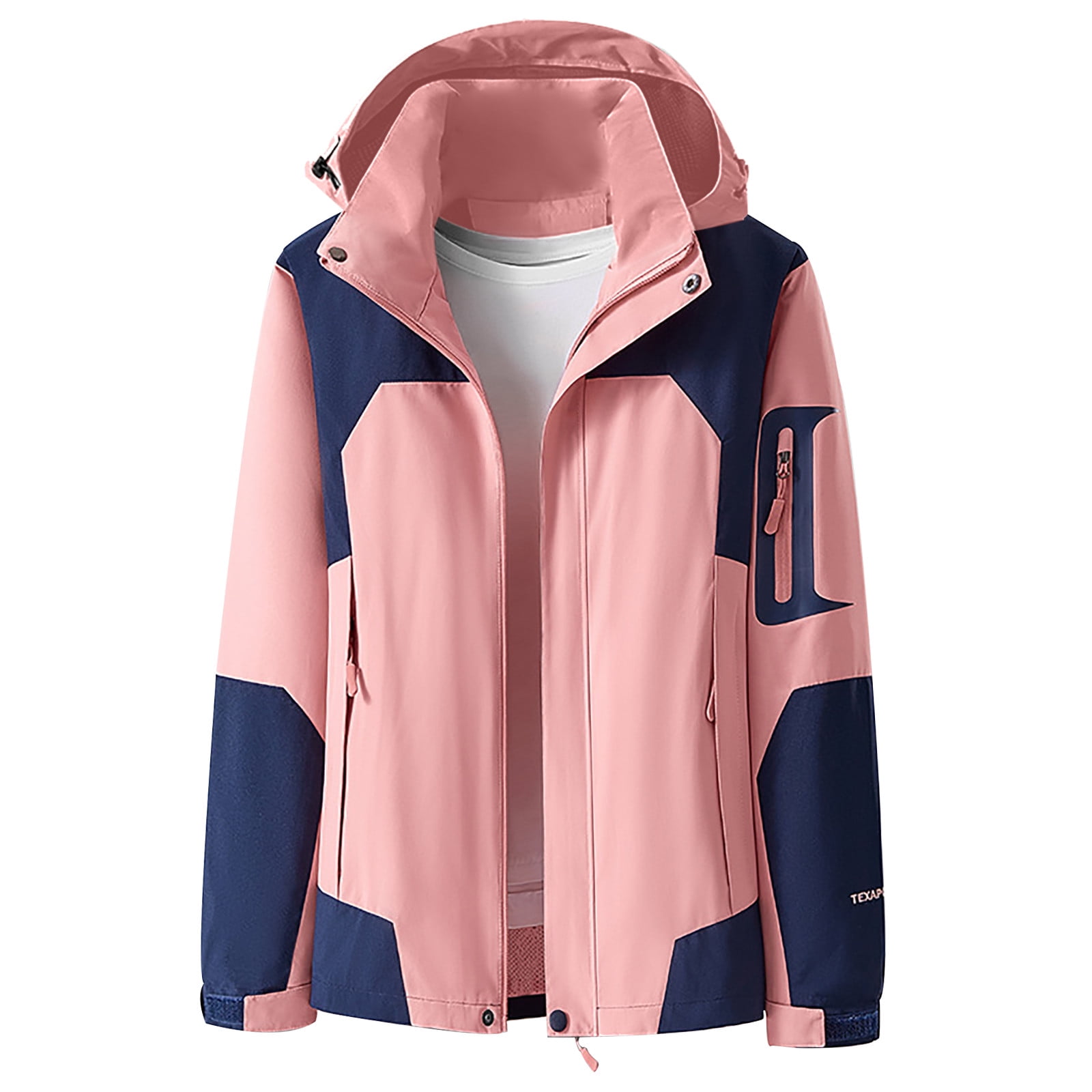 Rain Jacket Womens Plus Size Lightweight Jackets Wind Breaker RYDCOT Rain  Jacket For Women Plus Size Lightweight