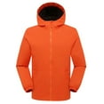 thumbnail image 1 of Taqqpue Plus Size Rain Jackets for Women Waterproof Lightweight Hooded Rain Coat Active Outdoor Solid Color Lined Windbreaker Travel Jackets Mountaineering Suit Long Hooded Trench Coats, 1 of 4
