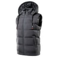 thumbnail image 1 of Taqqpue Plus Size Unisex Heated Vest for Men and Women 9 Heating Zones Heated Jacket Outdoor Lightweight Winter Hooded Heated Coat Outwear for Hiking Skiing USB Electric Heating Clothing Gifts M-7XL, 1 of 2