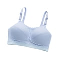 thumbnail image 1 of Taqqpue Pregnant Women's Breastfeeding Bra Solid Color Adjustable Strap Pre Opening Button Breast Feeding Bra Cotton Maternity Sleep Bras, 1 of 4
