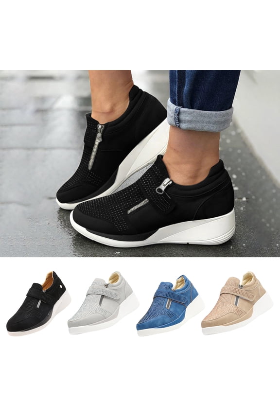 Sneakers for Women Walking Shoes: Lightweight Non Slip Comfortable Womens Shoes Footwear for Tennis Casual Work Travel