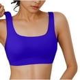 thumbnail image 1 of Taqqpue Sports Bras for Women Square Neck Workout Bras Comfortable Bralette Supportive T Shirt Bra No Underwire Seamless Push Up Everyday Bras Solid Breathable Plus Size Bra, 1 of 9