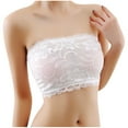 thumbnail image 1 of Taqqpue Strapless Bras for Women Mesh Lace Bra Seamless Wirefree Padded Tube Top Bralette seamless underwear Everyday bras, 1 of 7