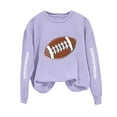 thumbnail image 1 of Taqqpue Sweatshirt for Women Casual Printed Crew Neck Oversized Pullover Tops Loose Fit Fall Long Sleeve Shirts, 1 of 4