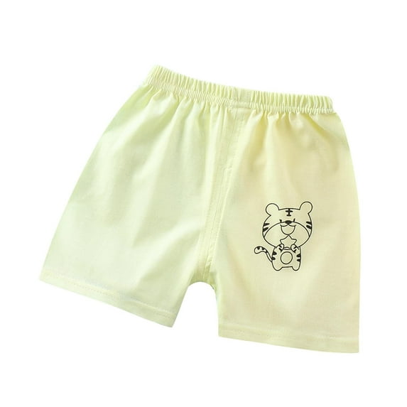 Taqqpue Toddler Baby Boy Shorts Tiger Lightweight Cotton Shorts for Kids Boys Summer Elastic Waist Short Pants (0-6 Years)