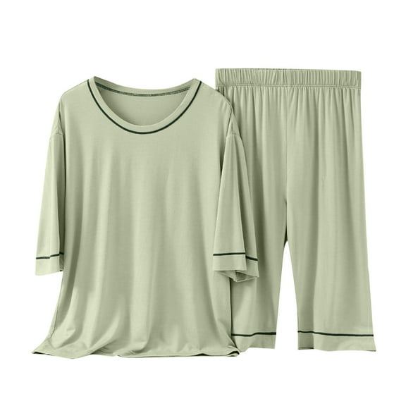 Taqqpue Toddler Girls Boys Clothes Outfits 2pcs Set Kids Summer Short Sleeve Crewneck Soft Comfy Casual T Shirts and Pants Set 2-16 Years