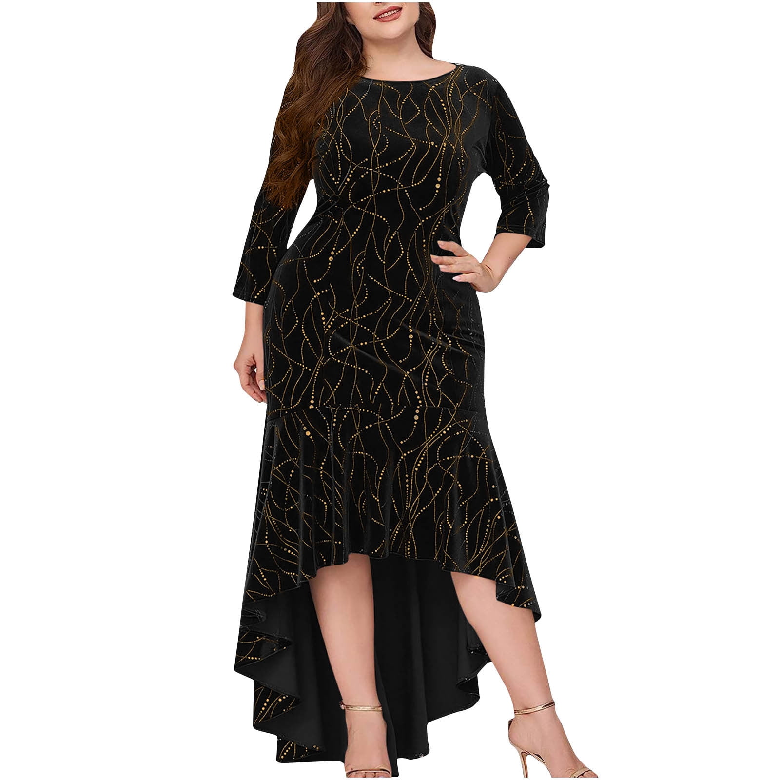 navy blue dress for baby girl Women's Plus Size Wedding Guests