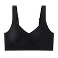 thumbnail image 1 of Taqqpue Wirefree Bras for Women Solid Color No Underwire Padded Push Up Bra Comfortable Soft Seamless Bralettes with Support Everyday Bra, 1 of 6