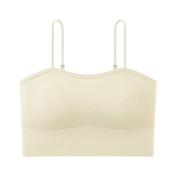 Taqqpue Wireless Bras for Women Solid Color No Underwire Seamless Bra Full Coverage Push Up Bralette Ultra Comfortable Tshirt Bra