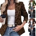 thumbnail image 1 of Taqqpue Women Blazers Waist-slimming Blazer Long Sleeve Suit Jacket Elegant Daily Outer Coat Blazers for Women, 1 of 4