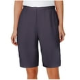 thumbnail image 1 of Taqqpue Women's Cotton Pajama Shorts Soft Bermuda Sleep Shorts Cotton Knit Sleepwear and Loungewear Lightweight, Breathable Pajama Bottoms with Pockets, 1 of 7