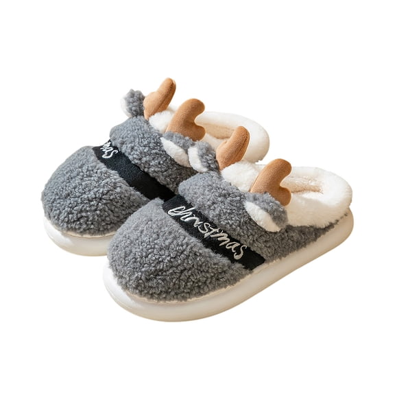 Taqqpue Women's Cute Slippers Warm Winter Slippers Soft Fleece House Slippers Indoor Outdoor