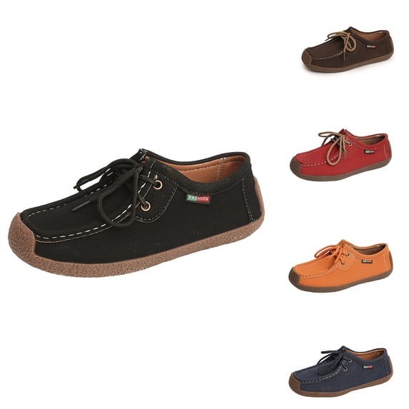 Taqqpue Women's Flats Shoes Soft-soled Casual Shoes For Women Loafer Shoes for Women