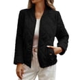 thumbnail image 1 of Taqqpue Women's Jacket Stand Collar Lightweight Quilted Puffer Jacket Padded Zip Coat for Spring and Winter, 1 of 8