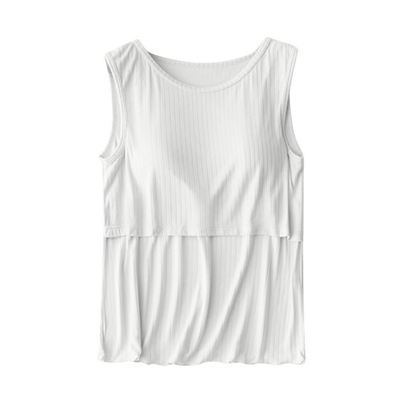 Taqqpue Women's Maternity Clothes Long Sleeves Crew Neck Button Cotton Soft Nursing Tops Breastfeeding Tees Pregnancy Shirts Loungewear M-3XL