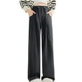 thumbnail image 1 of Taqqpue Women's Maternity Pants Solid Color Stretchy Jogger Sweatpants Comfy Casual Pregnancy Workout Lounge Pants with Pockets, 1 of 3