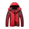 thumbnail image 1 of Taqqpue Women's Plus Size Waterproof Ski Jacket Warm Winter Outdoor Insulated Snow Jacket Coat Thick Mountain Suit Windbreaker Hooded Raincoat Rain Jacket Fleece Lined Winter Coat for Women and Men, 1 of 3