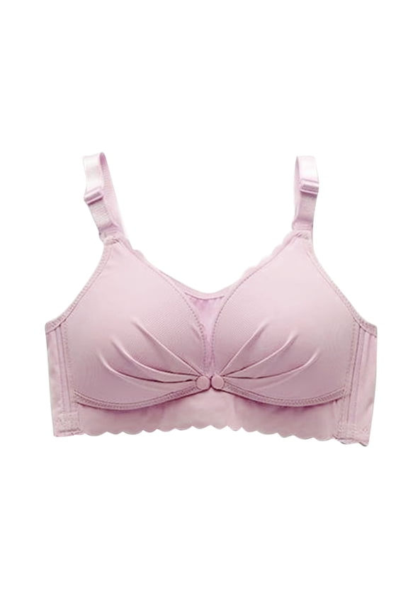 Women's Underwire Nursing Bras Minimizer Maternity Bra Support Coverage Breastfeeding Bralette