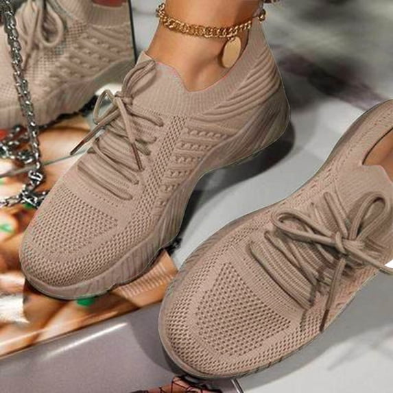 Taqqpue Womens Slip On Sneakers Lightweight Walking Shoes Summer Plus Size Fashion Casual Mesh Breathable Women's Sports Shoes