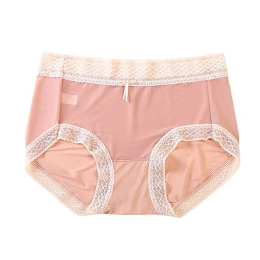 6pc Briefs For Womens Lace High Waisted Underwear Plus Size Soft Breathable Panties