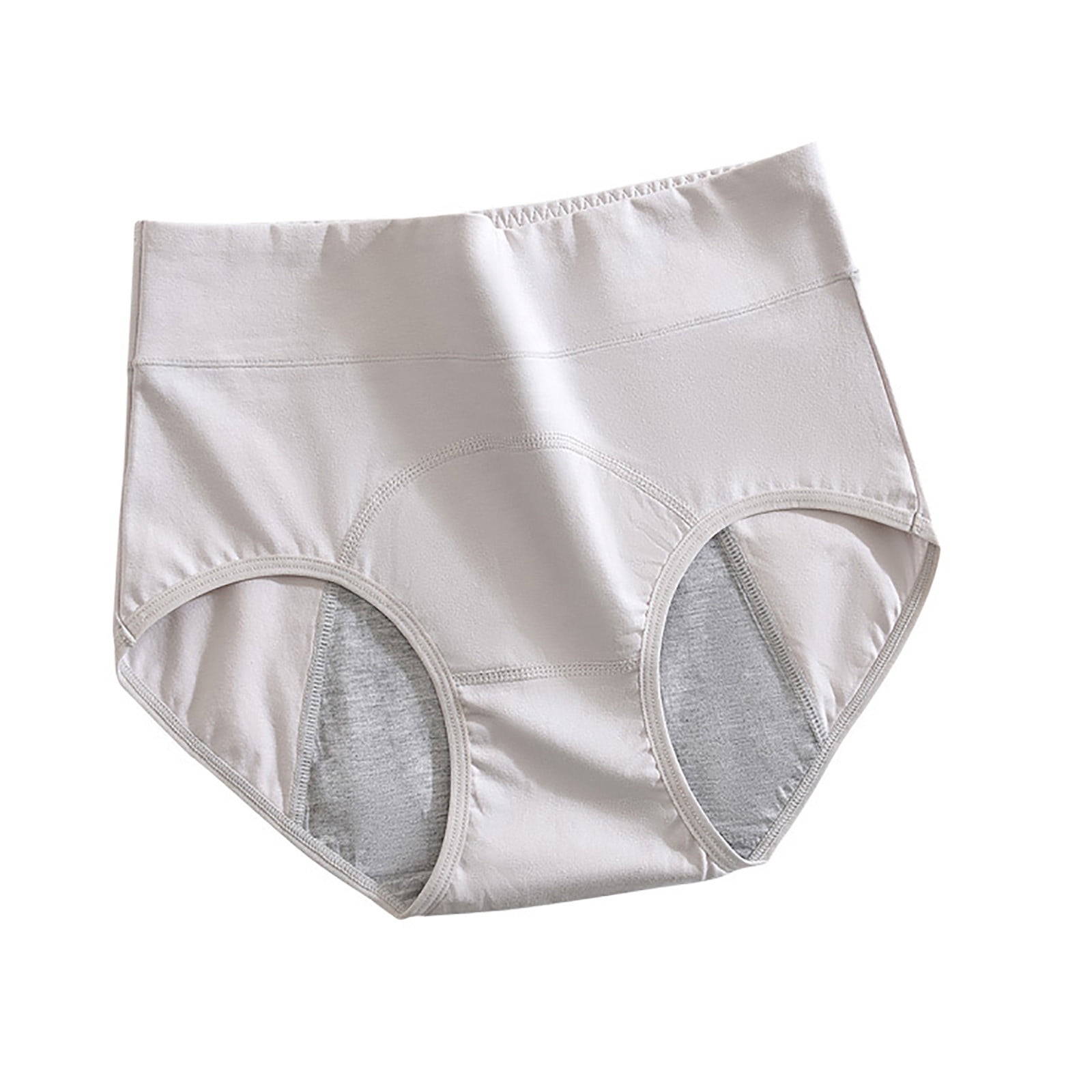 Taqqpue Womens Underwear Menstrual Leak Proof Menstrual Pants High Waist Tummy Control Hip Lift