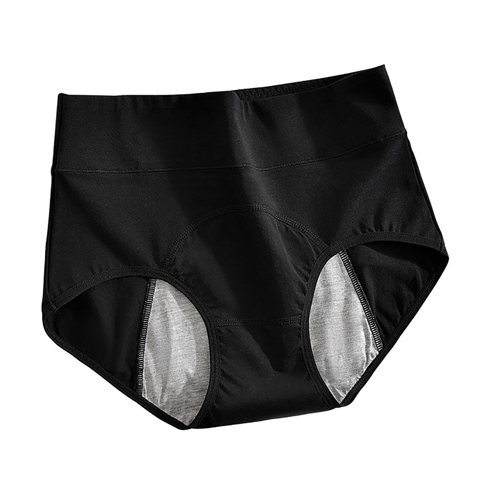 Taqqpue Womens Underwear Menstrual Leak Proof Menstrual Pants High Waist Tummy Control Hip Lift