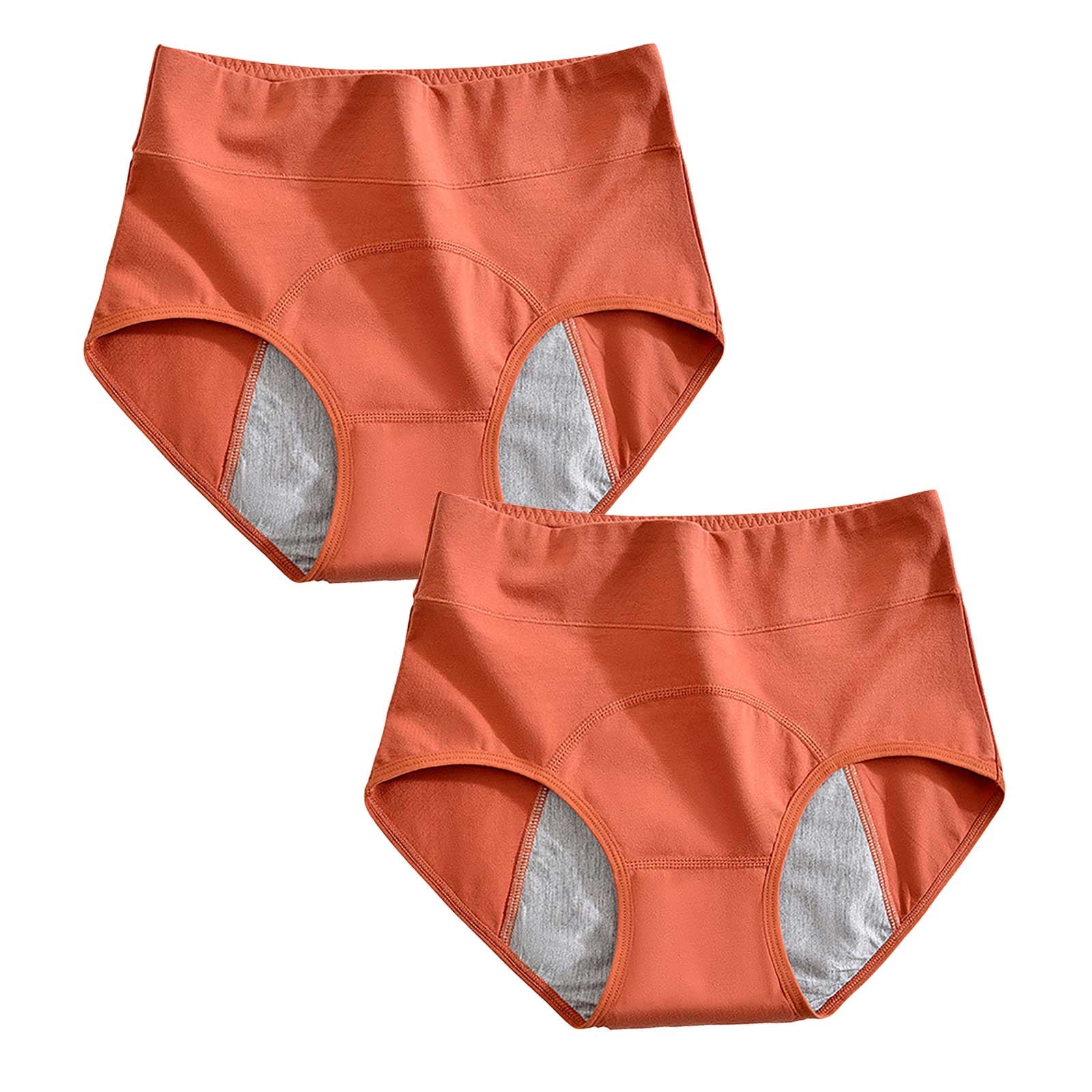 Taqqpue Womens Underwear Menstrual Leak Proof Pants High Waist Tummy