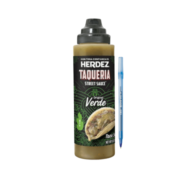 Taqueria Street Sauce Original Verde Taco Sauce 9 oz