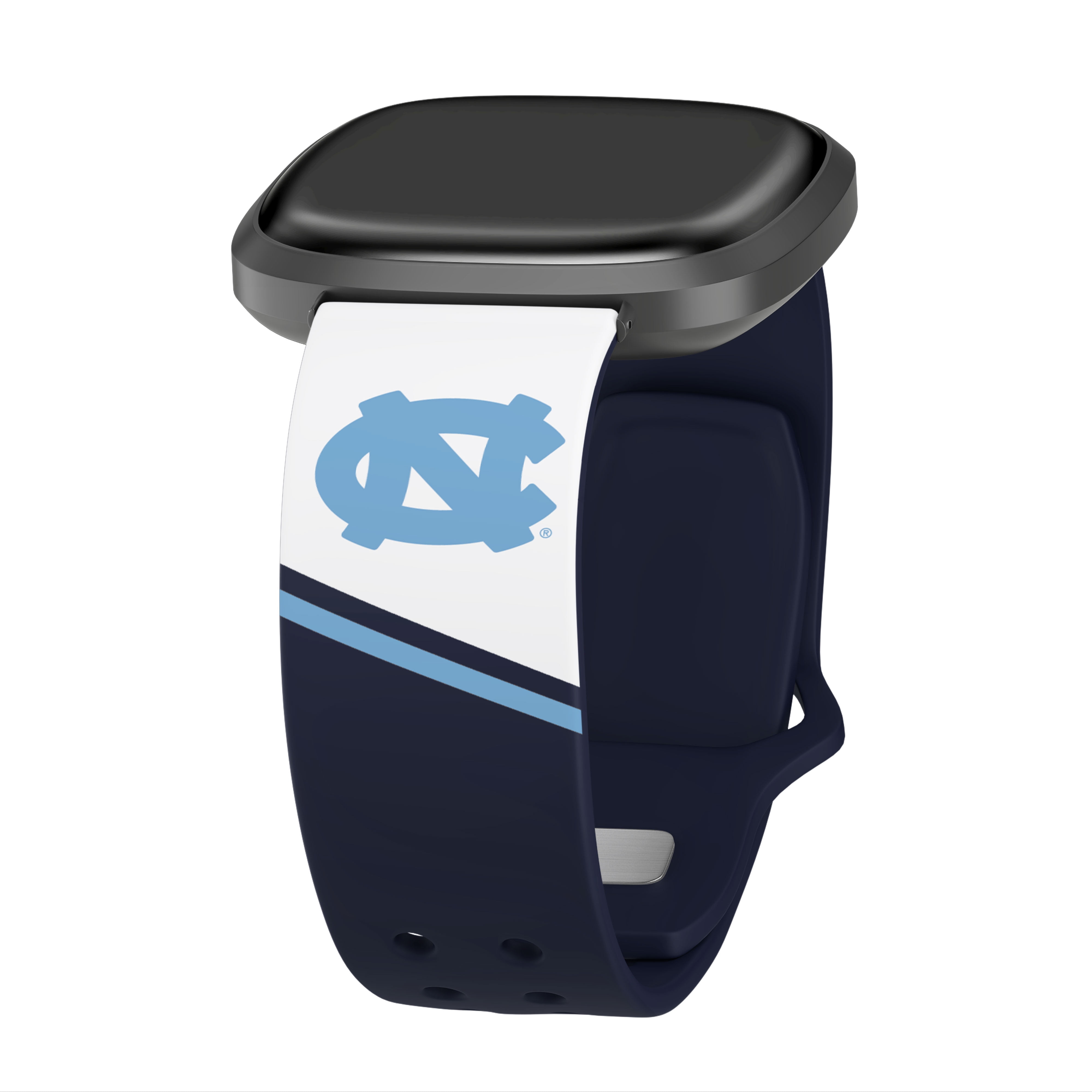 Tar Heels HD Champion Series Unisex Watch Band for FitBit Versa 3 & Sense (Short)
