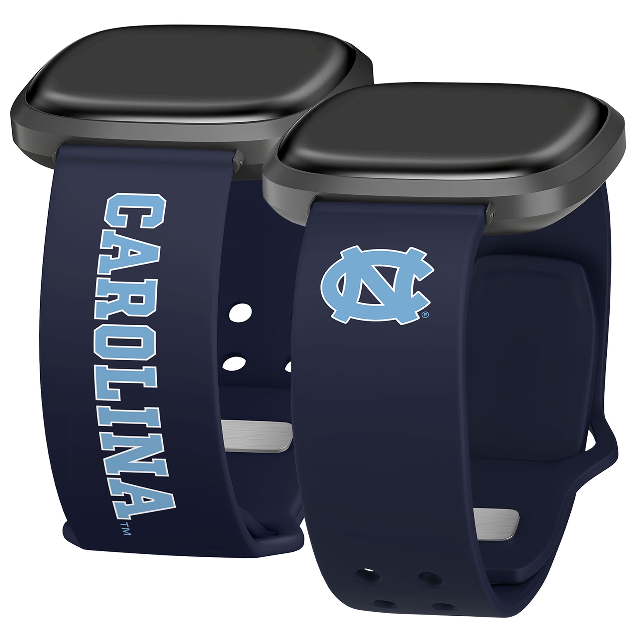 Tar Heels HD Iconic Edition Unisex Watch Band for FitBit Versa 3 & Sense (Short)