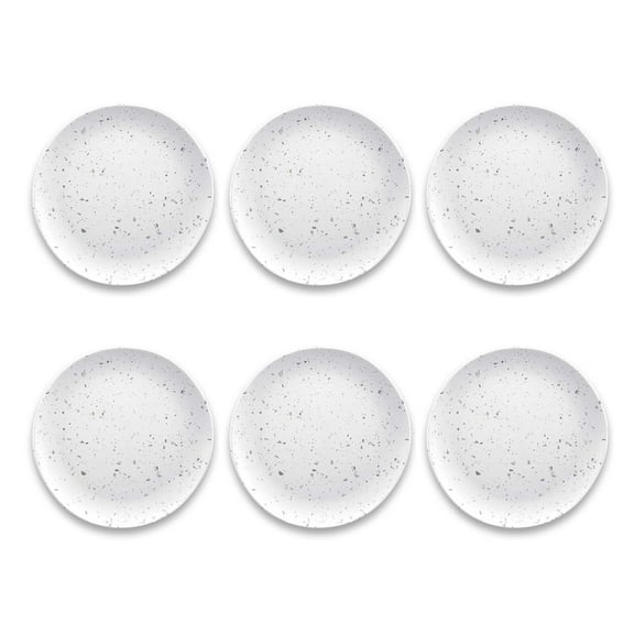 TarHong Melamine Tabletop 10.5" Round Dinner Plate | Terrazzo